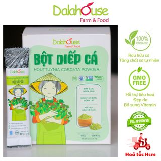  Bột Rau Diếp Cá Hữu Cơ Sấy Lạnh Nguyên Chất Dalahouse 