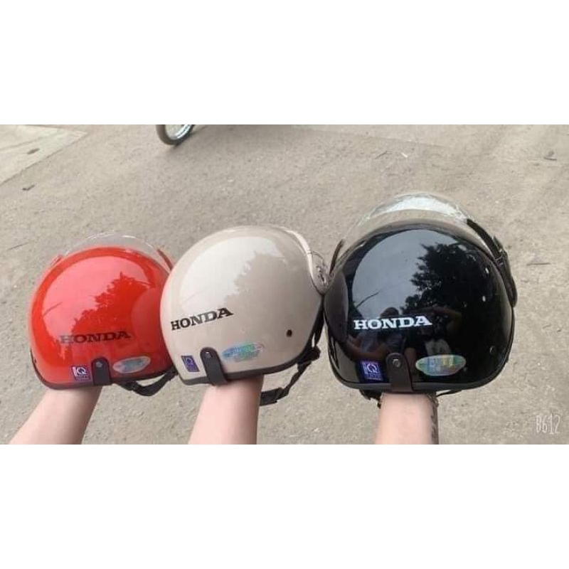 Mũ bảo hiểm Honda, mũ vespa, mũ gấu siêu đẹp