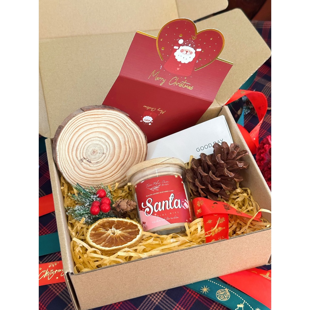 Quà Giáng Sinh Quà Noel Set Nến Thơm Tặng Bạn Gái