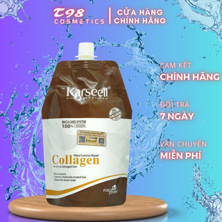 Kem ủ phục hồi tóc collagen karseell maca 500ml