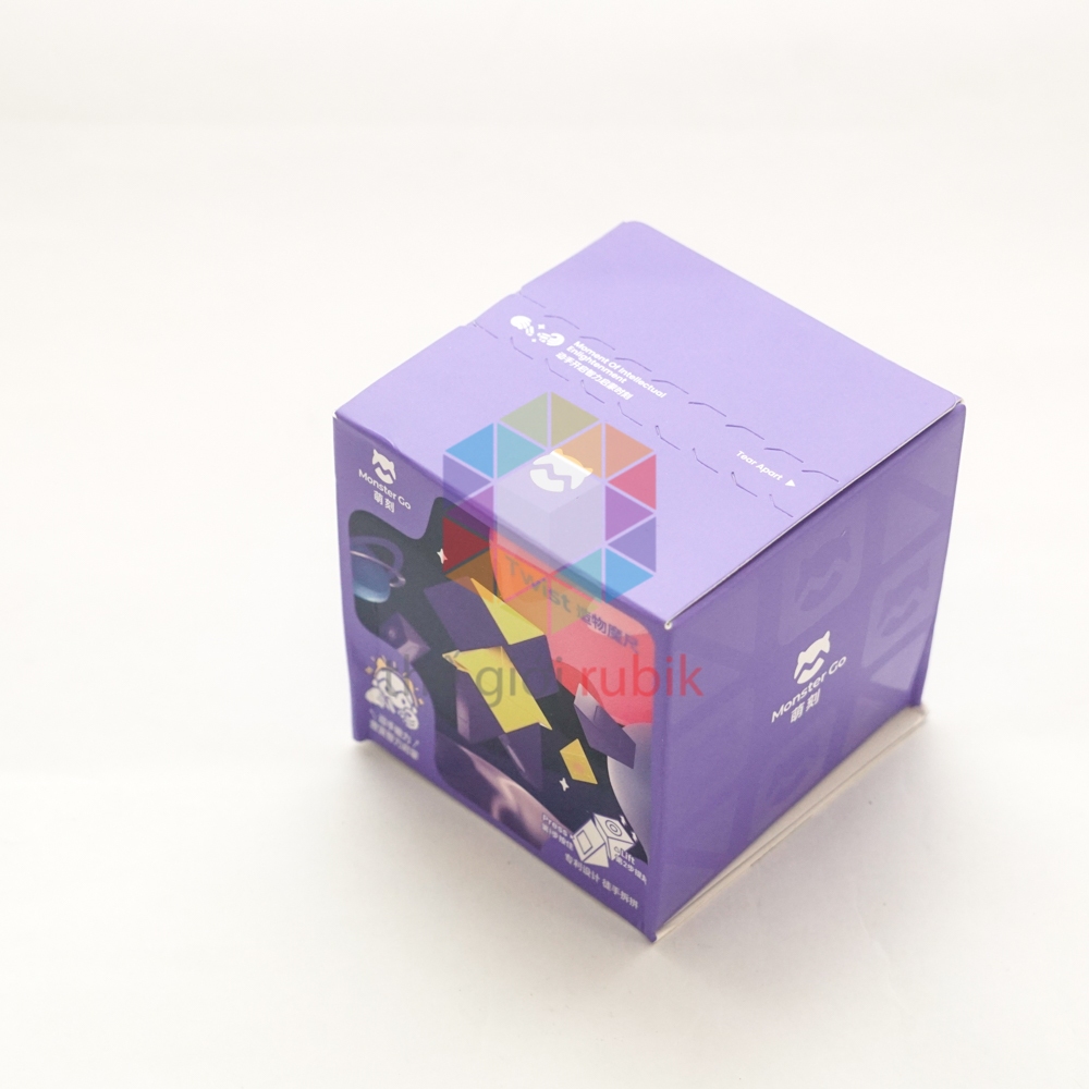Gan Monster Go Snake (Rubik rắn - Purple &amp; yellow) - CubeHouse