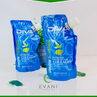 HẤP TÚI DIVA COLLAGEN SIÊU MỀM MƯỢT 500ML