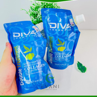 HẤP TÚI DIVA COLLAGEN SIÊU MỀM MƯỢT 500ML