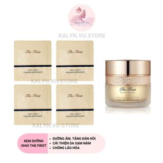  10 Gói Sample Kem dưỡng da cao cấp Ohui The First tái sinh trẻ hóa da - Ohui The First Geniture Cream Intensive 1ml 
