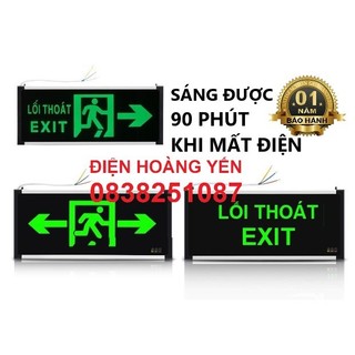 ĐÈN THOÁT HIỂM EXIT ĐÈN BÁO CHỈ DẪN LỐI THOÁT