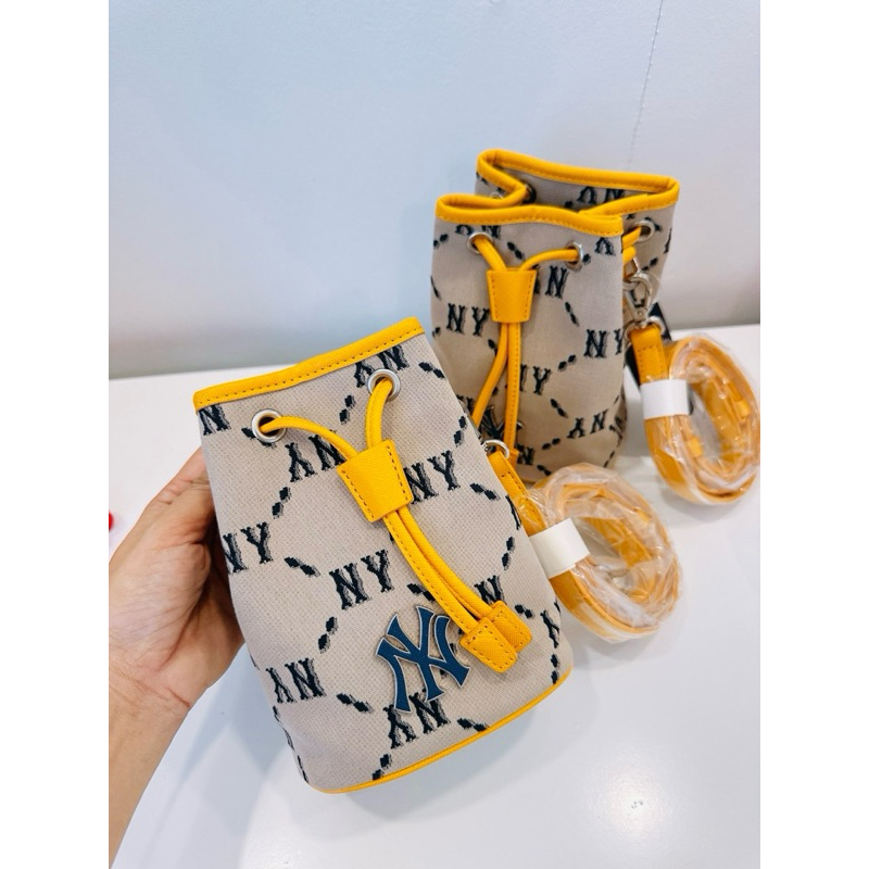 TÚI BUCKET MLB MONOGRAM MINI