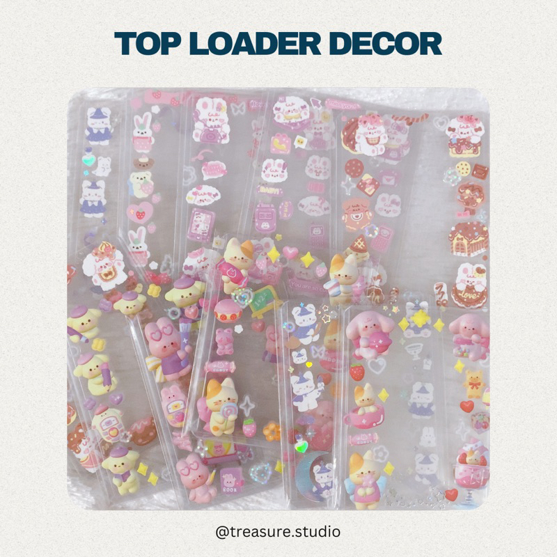 Toploader decor sẵn ngẫu nhiên