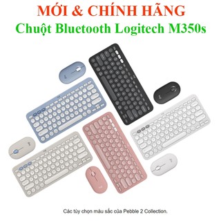 Chuột Bluetooth Logitech Pebble M350s M350 MỎNG ĐẸP Yên tĩnh, M240 M331