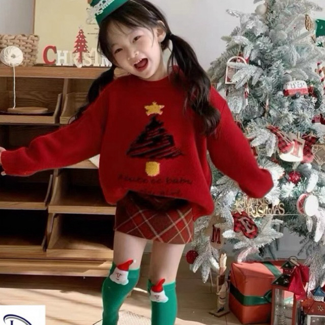 Set Váy Kẻ siêu hot cho bé gái