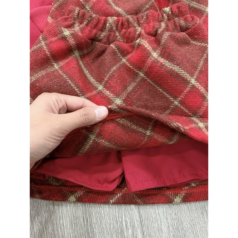 Set Váy Kẻ siêu hot cho bé gái