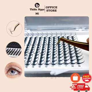 Mi trụ katun 0.07 mix(8-13) (12-15) (14-20)mm, Cong C ,CC, D - Dụng cụ nối mi EyeLash ☘️FREESHIP☘️ -Thiên Ngọc Mi