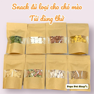 Snack Topping trộn hạt trộn cơm rắc pate cho chó mèo
