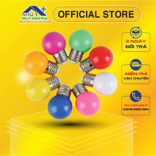 Bóng chanh đèn led 1W, 3W nhiều màu, đèn led trang trí ngoài trời, chống nước