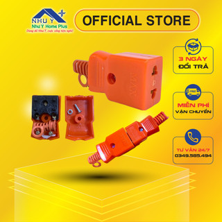 Phích nối âm chịu tải 3000w, đầu cắm âm 3000w, phích cắm âm chịu tải 3000w - phích cắm điện