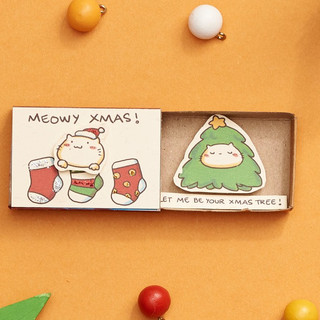 Thiệp Hộp diêm Giáng Sinh - Meowy Xmas - CM052