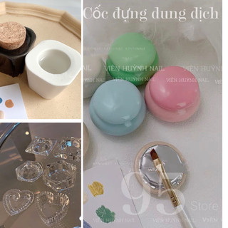 Cốc đựng dung dịch , đựng chất lỏng làm nail