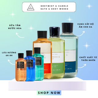 (AUTH) Sữa tắm 3 trong 1 NAM BATH AND BODY WORKS 295ml