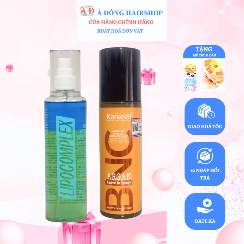 Xịt dưỡng tóc Karseell BNC Bes Lipocomplex siêu mềm mượt 200ml