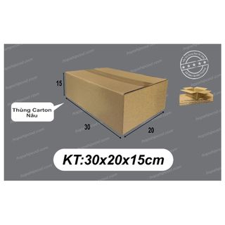 30x20x15 cm thùng carton đóng hàng
