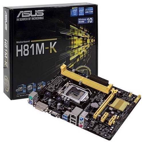 MAIN H81 ASUS LIKE NEW BH 36TH