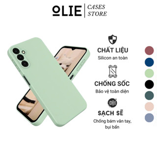 Ốp lưng chống bẩn Olie Samsung M14 M15 M35 M55 M34 M54 5g viền vuông bảo vệ camera