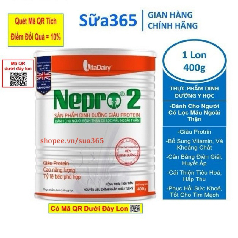 Sữa Nepro2_400g - Date Luôn Mới