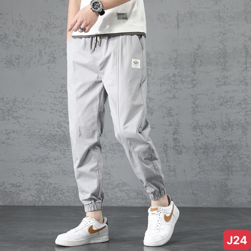 Quần Jogger Nam Kaki Co Dãn Quần Kaki Nam ống bo chun Kiểu Dáng Hàn trẻ trung Mã JK28