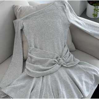 ĐẦM THUN JENNY NHÚN EO HỞ VAI
