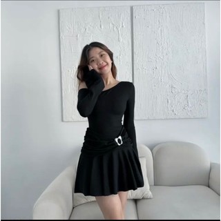 ĐẦM THUN JENNY NHÚN EO HỞ VAI