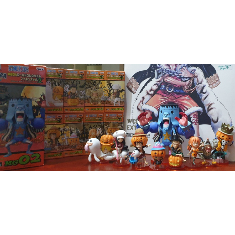 Mô hình WCF One Piece chính hãng Bandai Nhật Bản halloween special Vol 2
