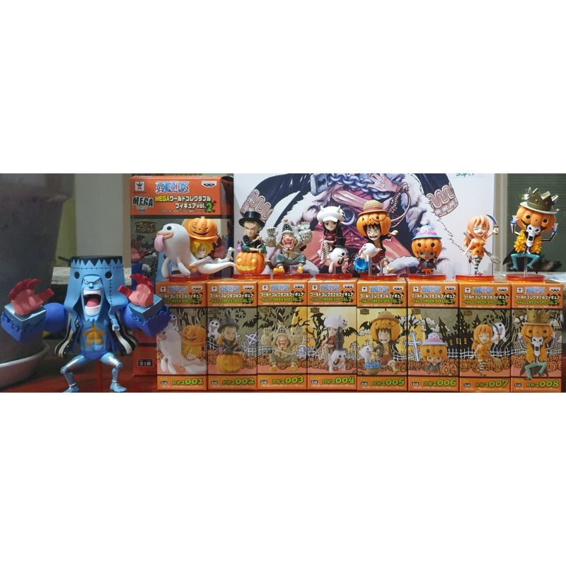 Mô hình WCF One Piece chính hãng Bandai Nhật Bản halloween special Vol 2