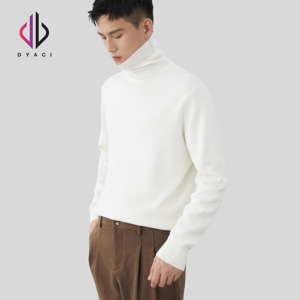 Áo Len Nam Nữ Cổ Lọ Quảng Châu Form Basic Dài Tay Dày Dặn Mềm Mịn Cực Ấm Hàn Quốc Nhiều Màu DYACI AL83 | BigBuy360 - bigbuy360.vn