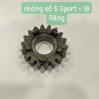 Nhông số 5 sport theo xe - 18 răng / rgv / xipo