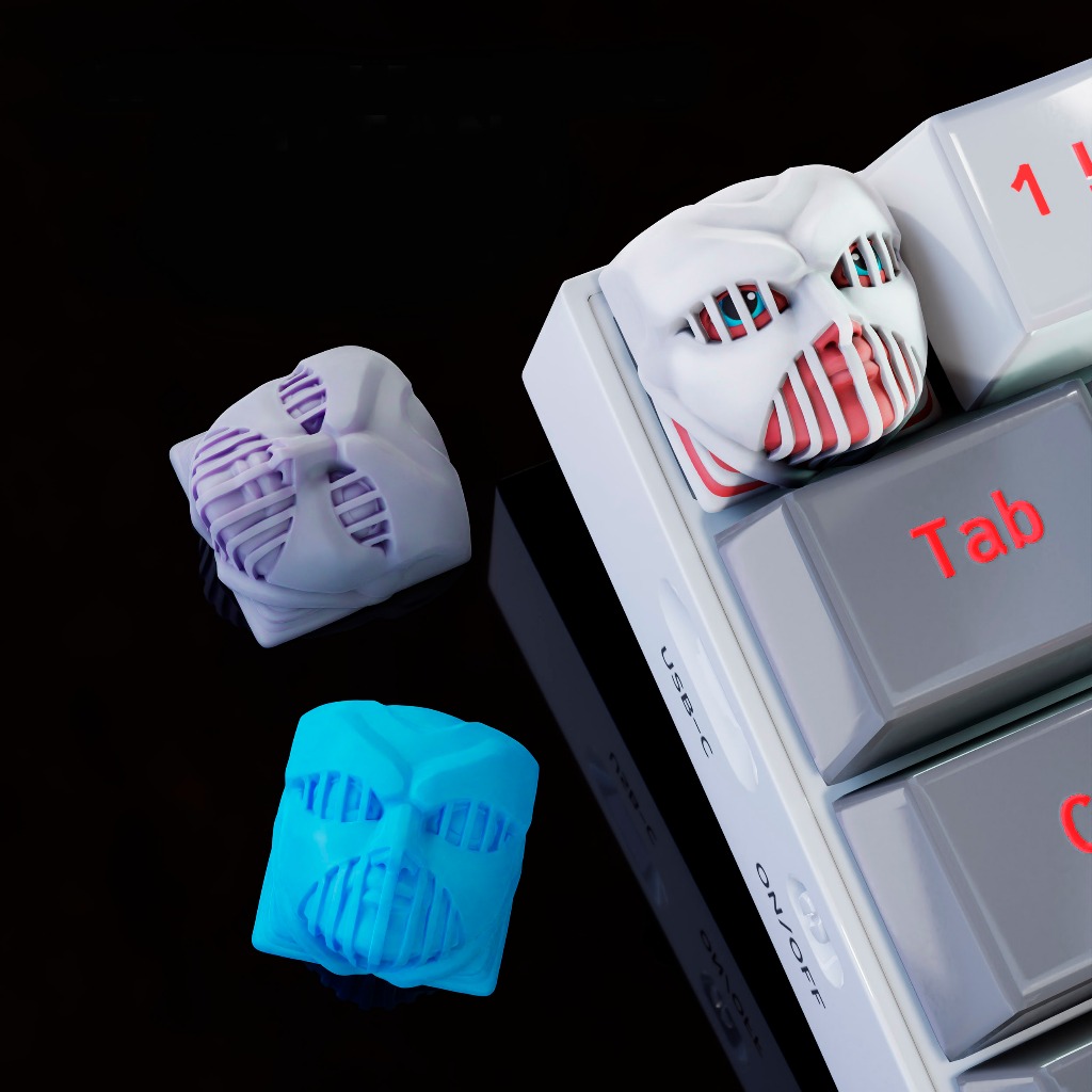 Attack on titan nút bàn phím cơ - titan keycap - eren keycap