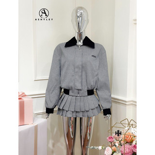 Set khoác kaki chân váy 𝐀𝐒𝐇𝐘𝐋𝐄𝐘