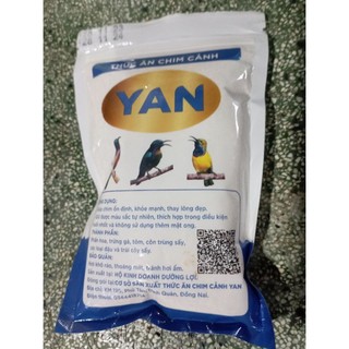 Conbo 5 gói Thức ăn chim hút mật Yan,cám dưỡng gói 200g dành cho chim hút mật Yan Combo 5gói
