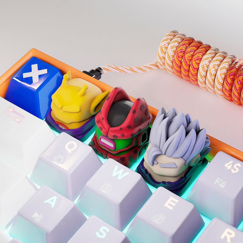 Keycap dragon ball - nút bàn phím cơ -Artisan keycaps
