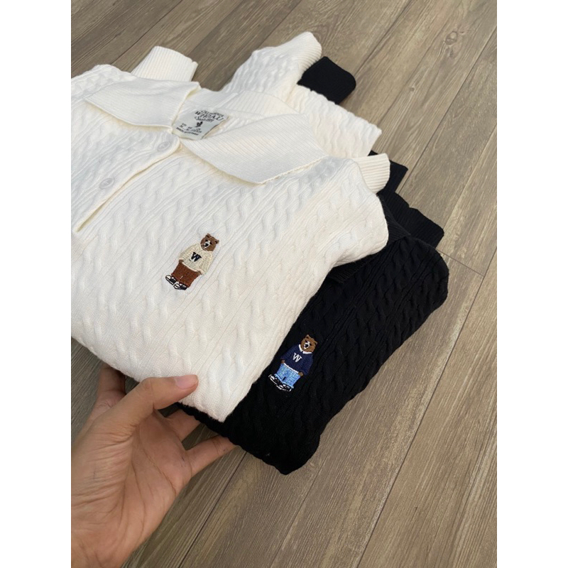 Áo cardigan len whoau auth tuồn