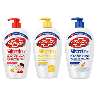 Nứơc rửa tay Lifebuoy diệt khuẩn Chăm sóc da tay diệt khuẩn 99.9% ( mẫu mới)