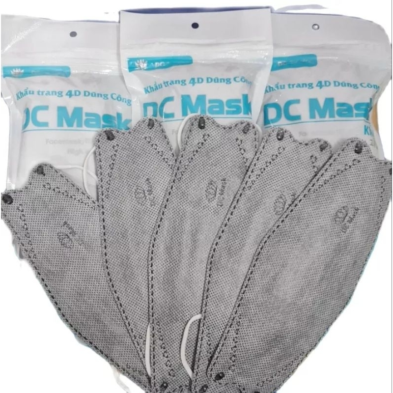 Khẩu trang KF94 (thùng 300 chiếc màu xám)