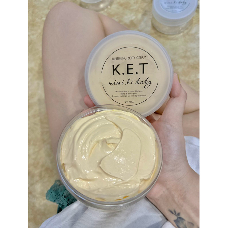 Kem body kích trắng K.E.T - Whitening Body Cream