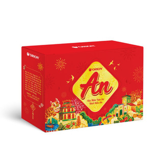 HỘP QUÀ TẾT ORION AN 842,4G/ BỘ QUÀ TẾT ORION AN TÀI LỘC 1