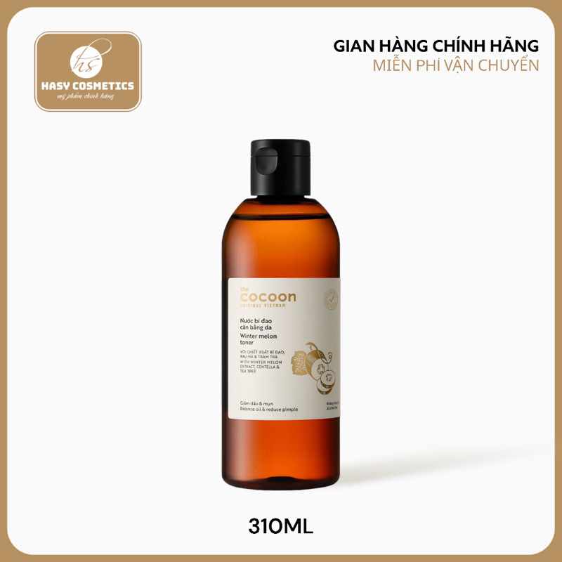 Gel rửa mặt bí đao cocoon 310ml