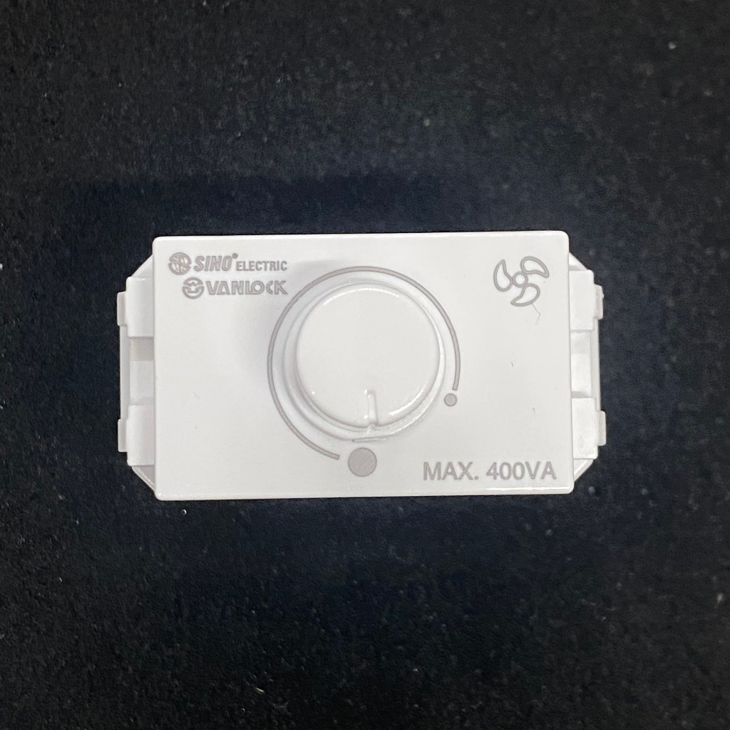 Hạt Dimmer, Chiết Áp, Điều Chỉnh Tốc Độ Quạt 400VA Size S Sino S18CC400VX Dùng Cho Dòng S98CC, S18CC