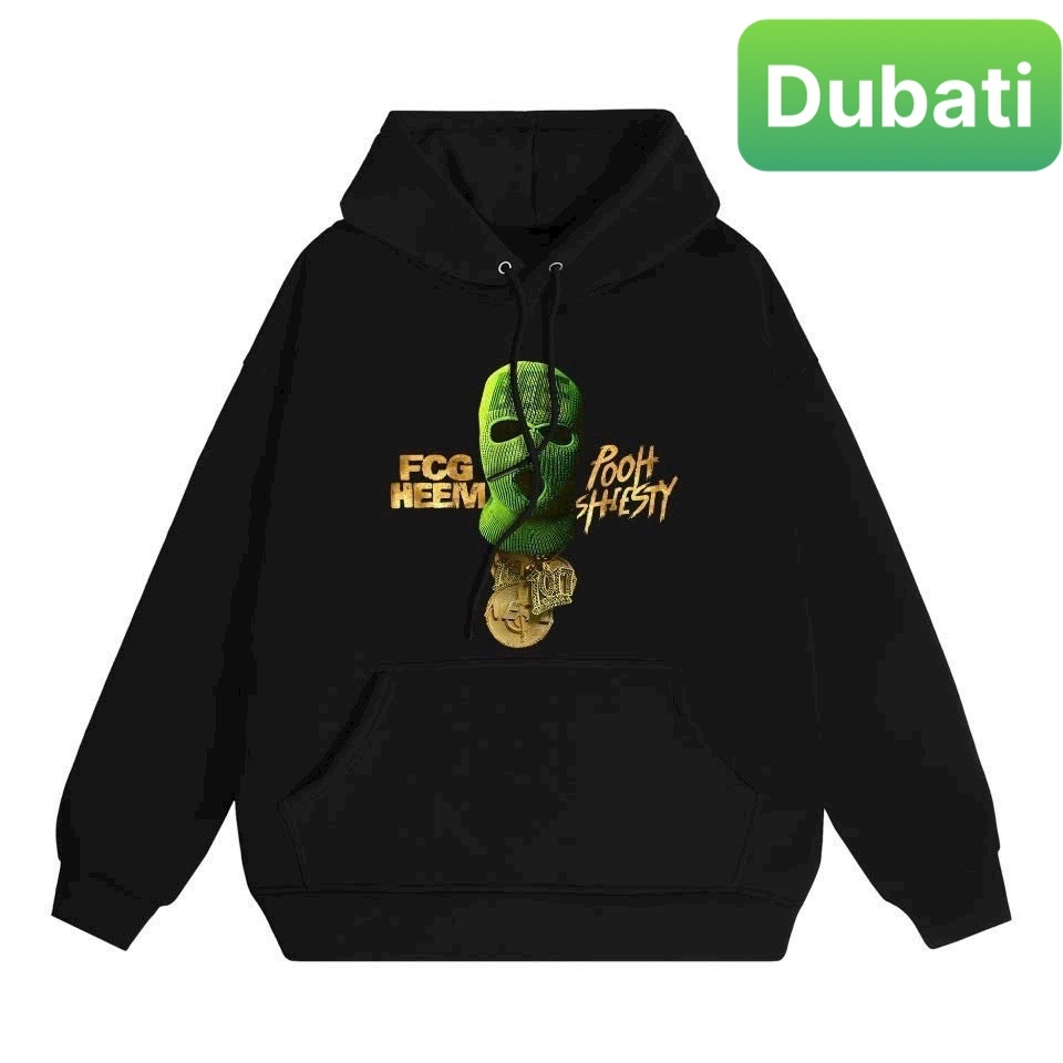 ÁO NỈ, ÁO KHOÁC HOODIE MẶT NẠ XANH SIÊU NGẦU NAM NỮ PHONG CÁCH CAO CẤP - DUBATI FASHION