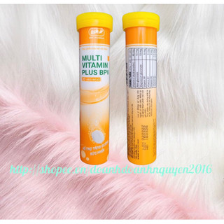 Viên Sủi Vitamin C Quang Thịnh( vị Cam, Tube 20 viên)