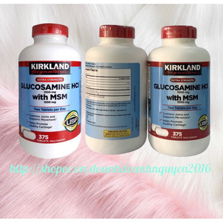 combo 3 chai glucosamine 375v