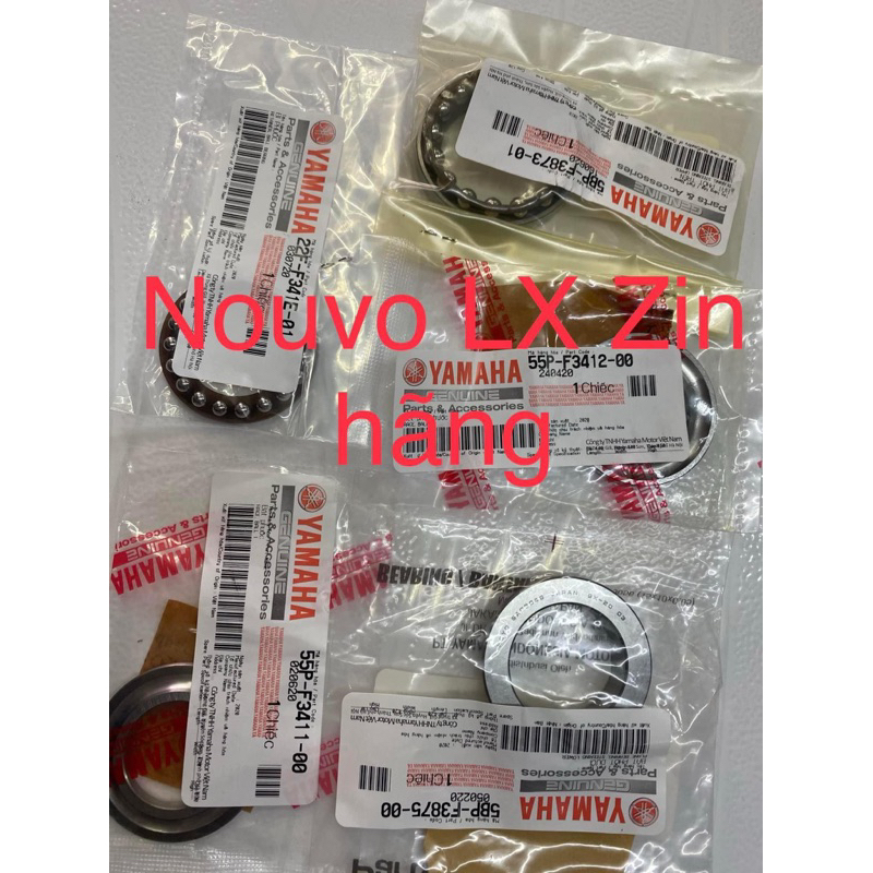 Bộ chén cổ xe Nouvo 4,5,6 (No Lx)zin hãng