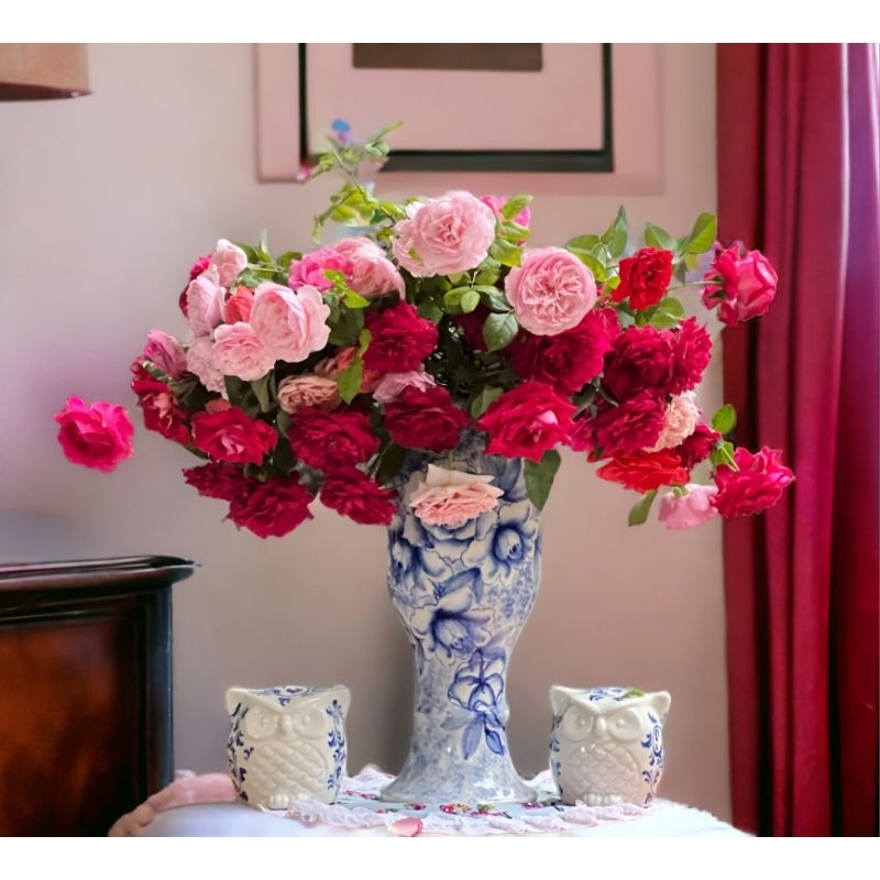 BÌNH HOA DÁNG LY CAO vẽ 3D xinh xuất sắc 😍