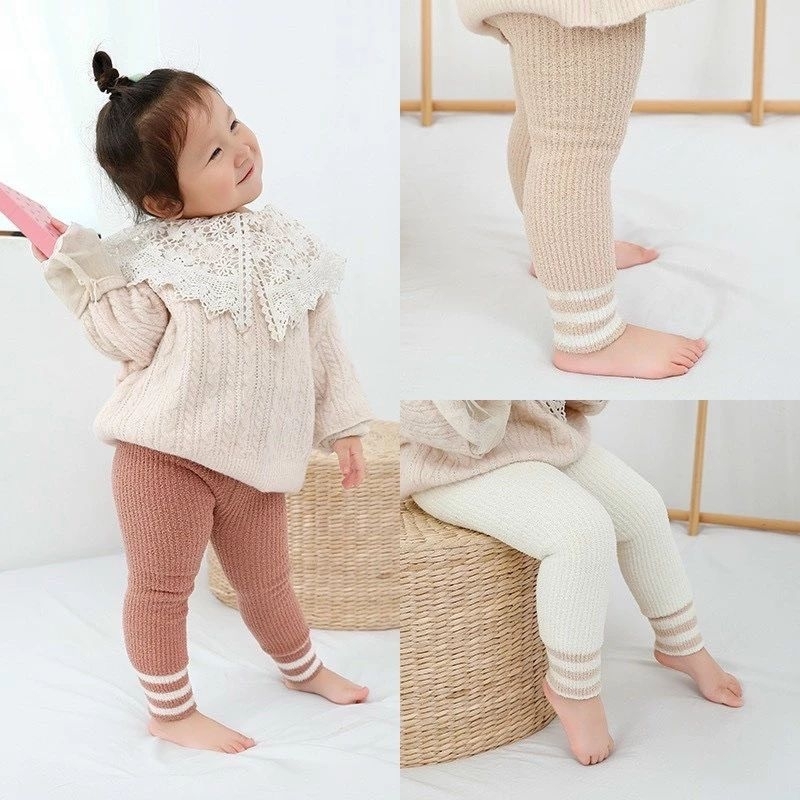 Quần tất len, tất xù Quảng Châu thu đông cho bé gái